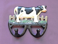 Wandhaken Kuh Küchenhaken Garderobenhaken Gußeisen