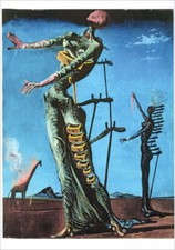 Kunstkarte Salvador Dalí