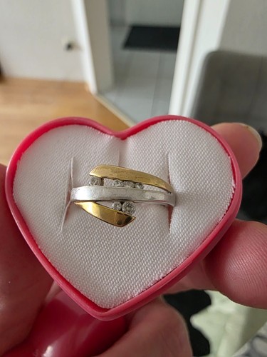 333 gold ring mit - ring,