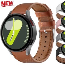 20mm/22mm Ersatz Armband Universal Classic Leder Uhrenarmband Smartwatch Band DE