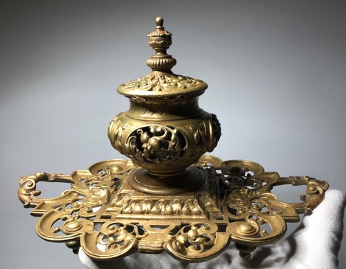Antik barock messing - antik,
