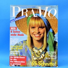 DDR Pramo 6 1990 Praktische Mode Schnittmuster Safari-Stil Formblende Klassik W