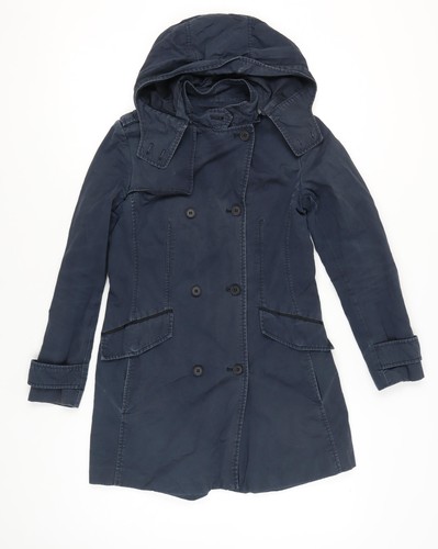 Zara damen trenchcoat blau - zara,