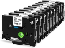 10PK For Brother P-Touch