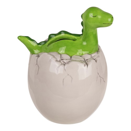 Dino aus dem spardose - dino, mit