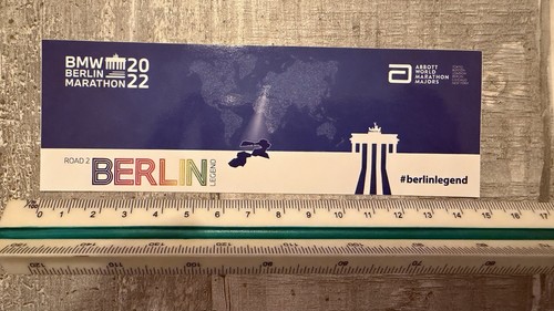 Aufkleber marathon berlin 2022 - aufkleber,
