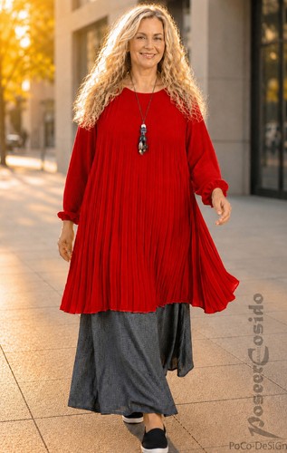 Lagenlook tunika chiffon - lagenlook,
