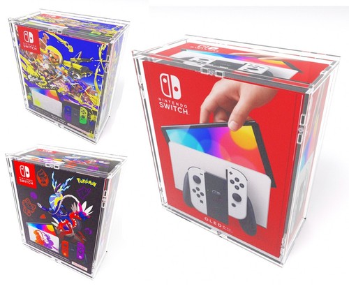 Acryl schutzbox für nintendo - schutzbox,