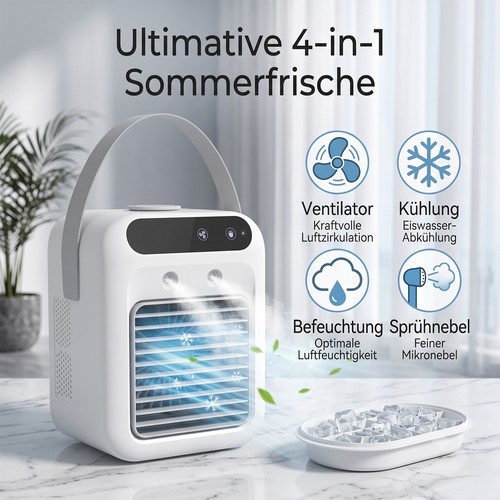 Mini tragbare luftkühlgerät - tragbare,