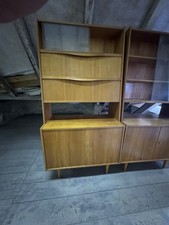 Hellerau 50er Jahre Kirschbaum Schränke 