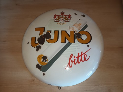 Emailleschild juno bitte - emailleschild,