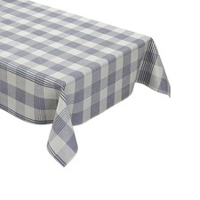 Wachstuch Tischdecke blau