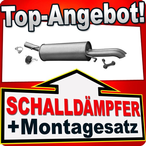 Endschalldämpfer für audi - endschalldämpfer, a6