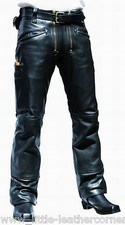 Lederhose Craftsman Biker Glattleder Zunfthose Skorpion Gr.54 Motorradlederhose 