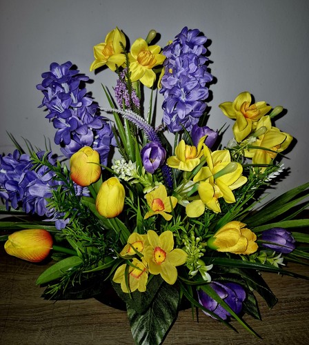 Blumengesteck kunstblumen - blumengesteck,