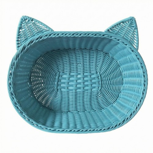 Waschbares rattanoptik bett - waschbares, rattanoptik-bett