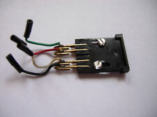 Vintage Headshell - Einschub, Adapter schwarz