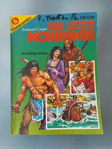 Comic der letzte mohikaner - der,