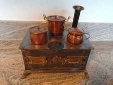 Antike Puppenküche Herd um 1900