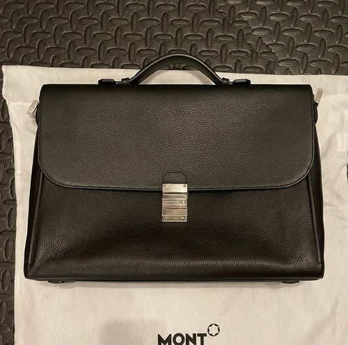 Montblanc aktentasche leder - montblanc,