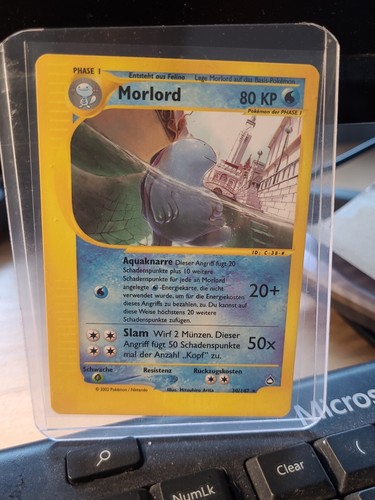 Pokémon karte morlord 147 - pokémon, 30/147