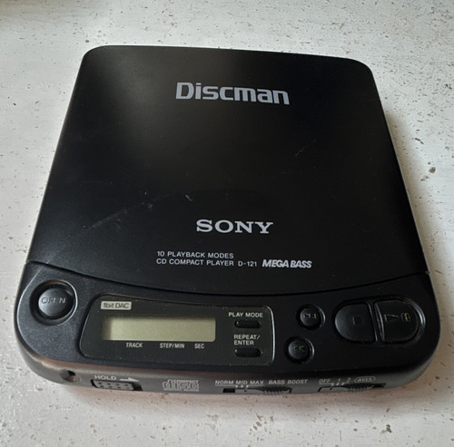 Sony discman 121 tragbarer - d-121,