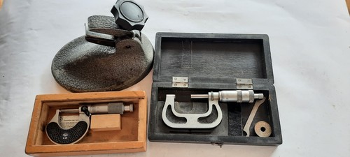 Konvolut 3teiliges mikrometer - ,