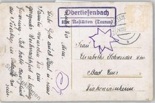 51797300 - 5429 Obertiefenbach Landpoststempel Weihnachten Rhein-Lahn-Kreis LKR