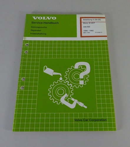 Werkstatthandbuch volvo 440 - werkstatthandbuch,