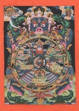 Thangka Buddistische Lebensrad