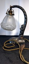 Lampe tischlampe bronze putti - bronze,