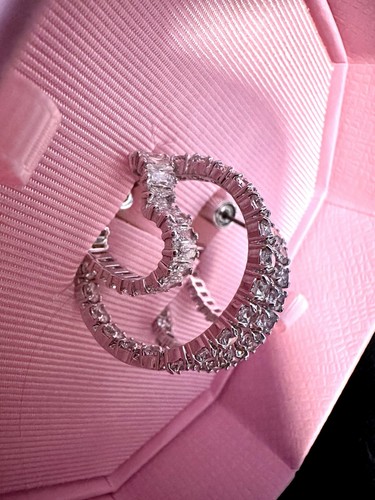 Swarovski matrix herz creolen - herz,