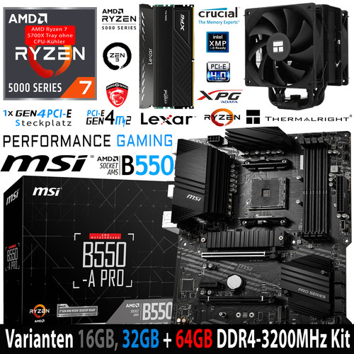 Bundle amd ryzen - 7, 5700x