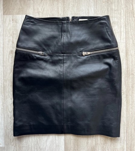 Echt leder rock lederrock - h&m,
