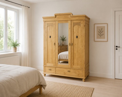 Antiker kleiderschrank schrank - antiker,