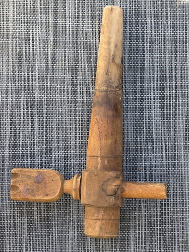 Antiker holz zapfhahn - holz-zapfhahn, –
