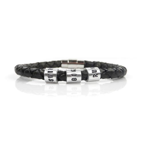 Triathlon lederarmband mit - lederarmband,