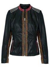 von heine STYLE Lederjacke Mit