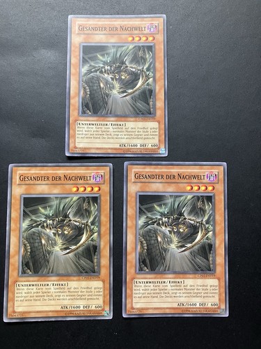 Yugioh playset 3 karten - 3,