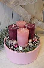 Adventskranz, Adventsgesteck