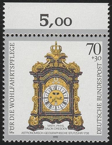 1632 wofa stutzuhr pf - stutzuhr, 70+30
