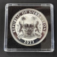 Sierra Leone 2022 Silbermünze Löwe 1 Unze 999 – 1 Dollar #2675