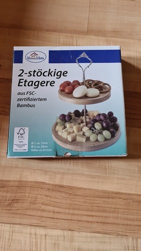 Etagere bambus holz stöckig - etagere,