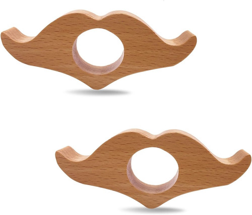 Holz buchseitenhalter - holz,