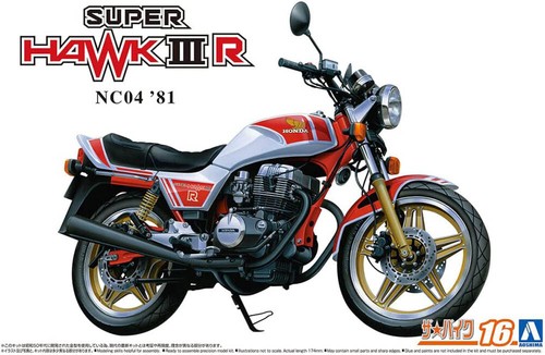 1981 honda super hawk iii - honda, r