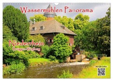 Wassermühlen Panorama Niederrhein Brüggen-Wegberg (Wandkalender 2026 DIN A3 quer
