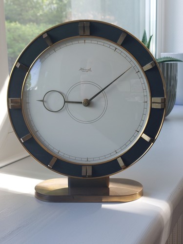 Kienzle messing tischuhr - kienzle,