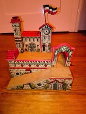 Alte Diorma Burg Für Massefiguren Elastolin Lineol