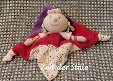 STERNTALER Königin Rosalie Schmusetuch Kuscheltuch Krone pink rosa Rassel klein