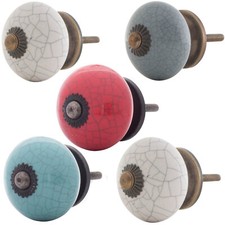 Möbelknopf Porzellan